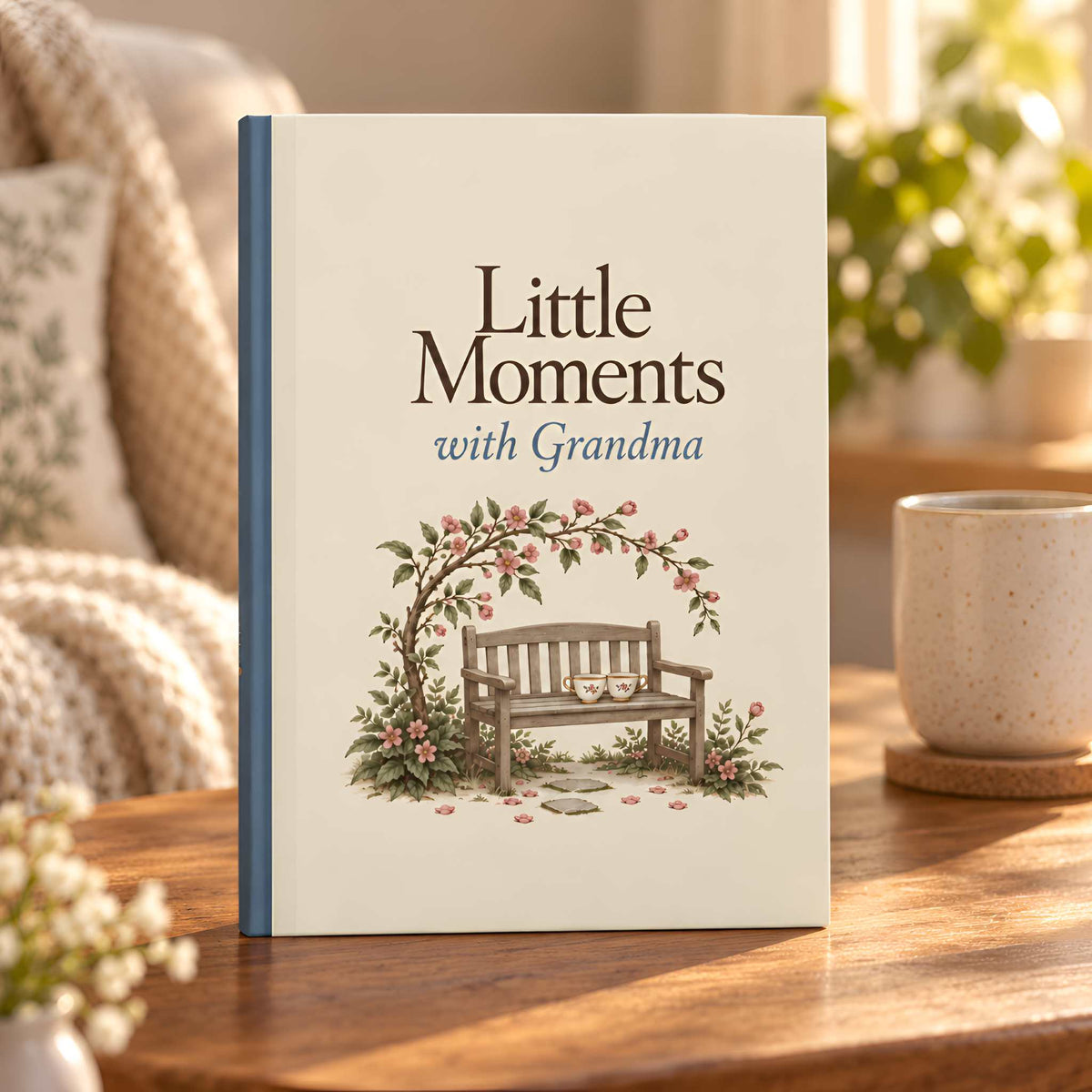 Grandma Floral Hardcover Journal | Little Moments with Grandma