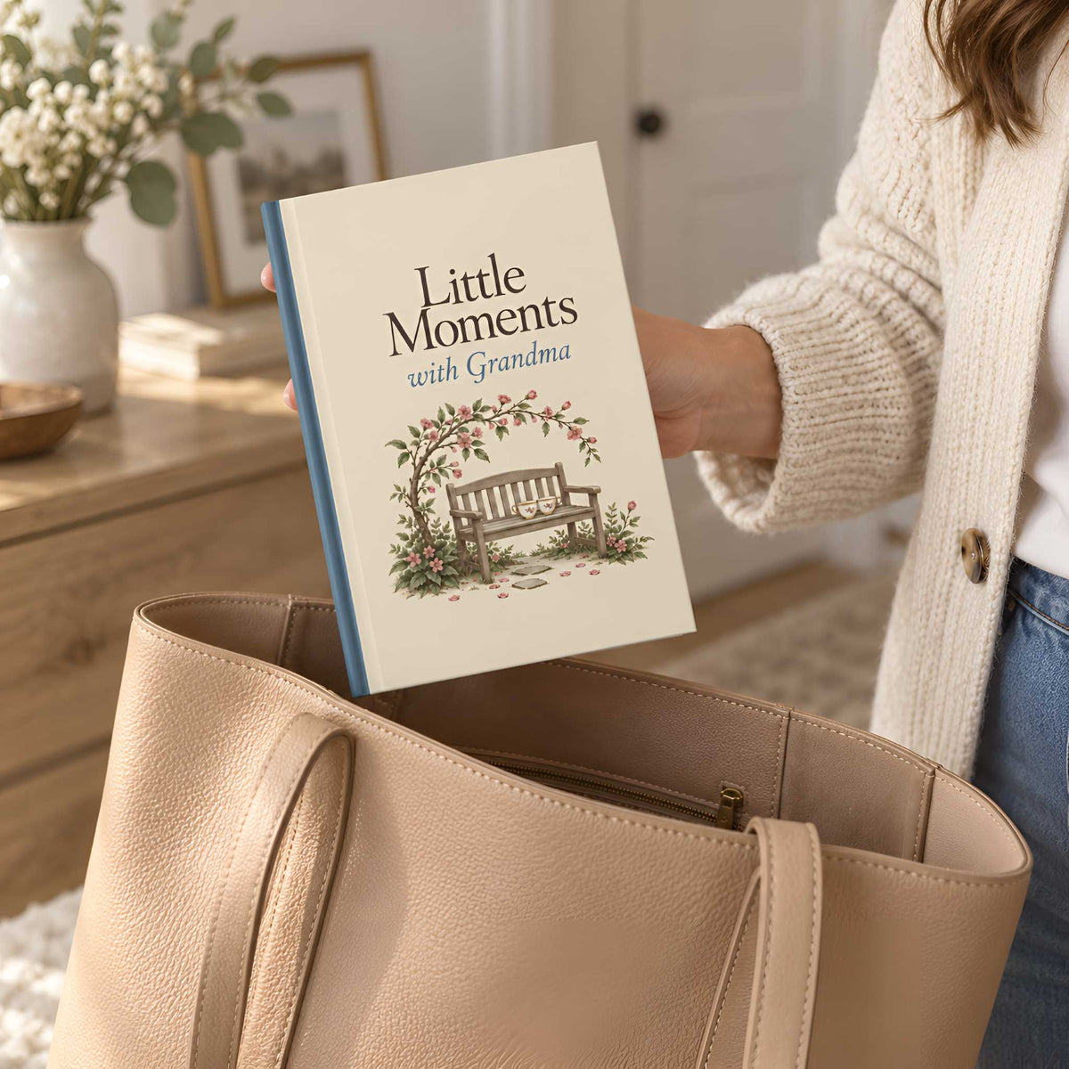 Grandma Floral Hardcover Journal | Little Moments with Grandma