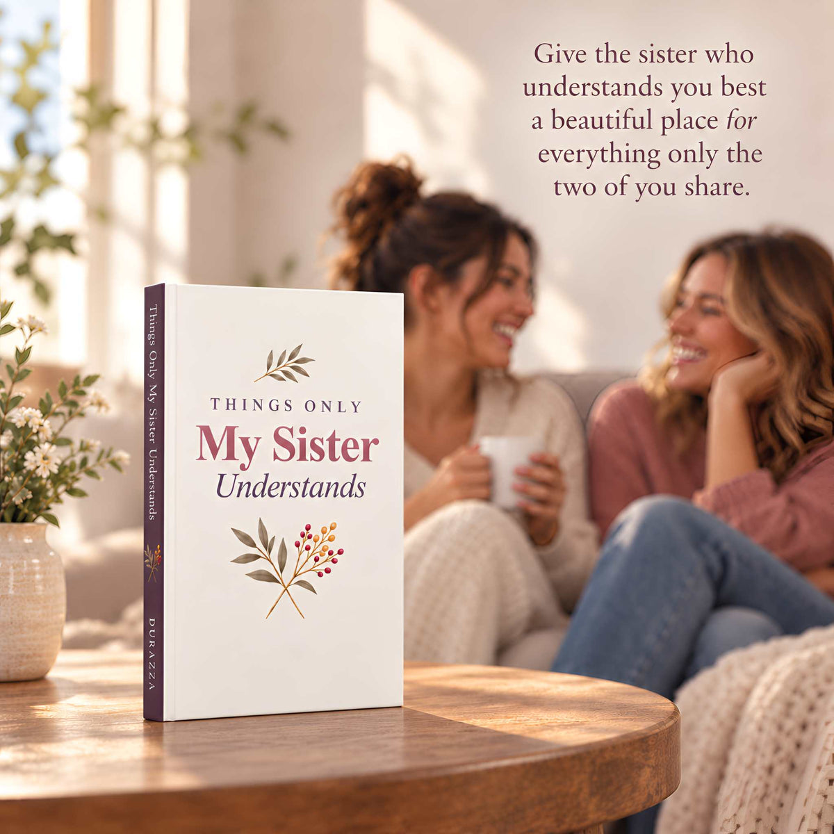 Sister Hardcover Journal | Things Only My Sister Understands