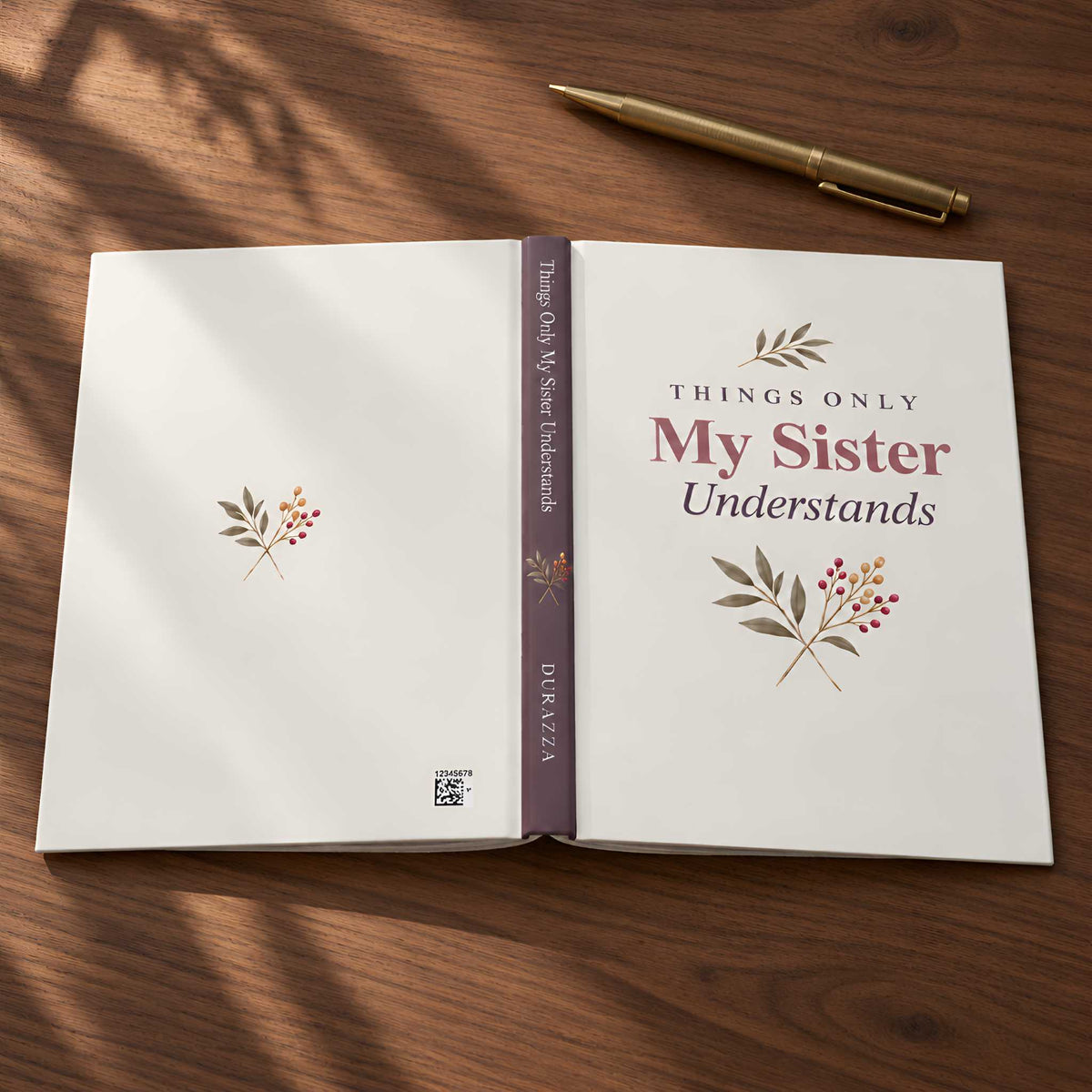 Sister Hardcover Journal | Things Only My Sister Understands