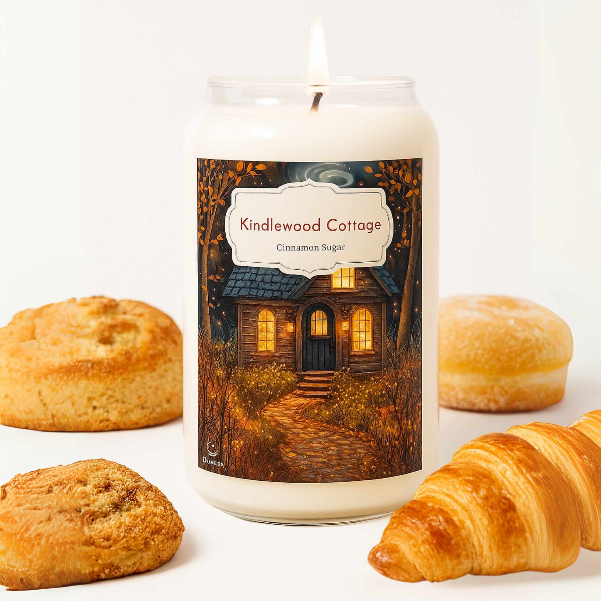 Brown Sugar Candle – Spiced Fall Jar | Kindlewood Cottage