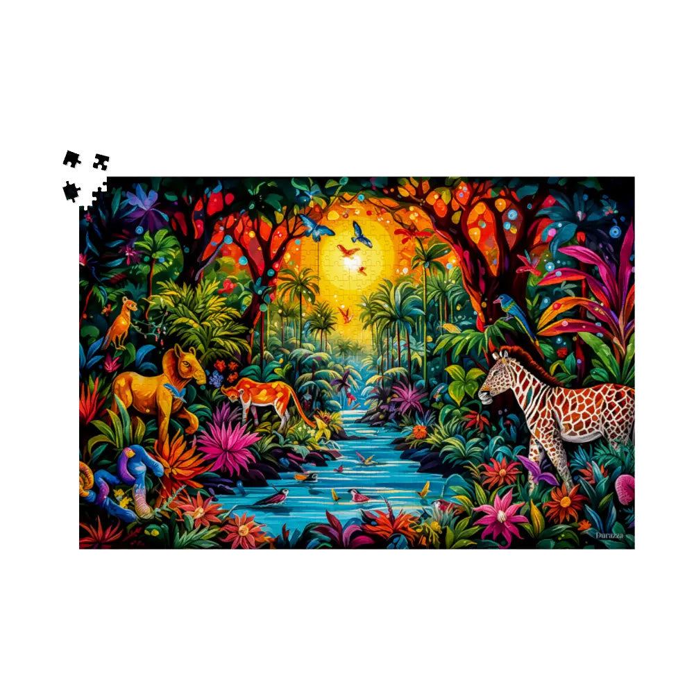 Majestic Jungle Jigsaw Puzzle: 500 or 1000 Piece