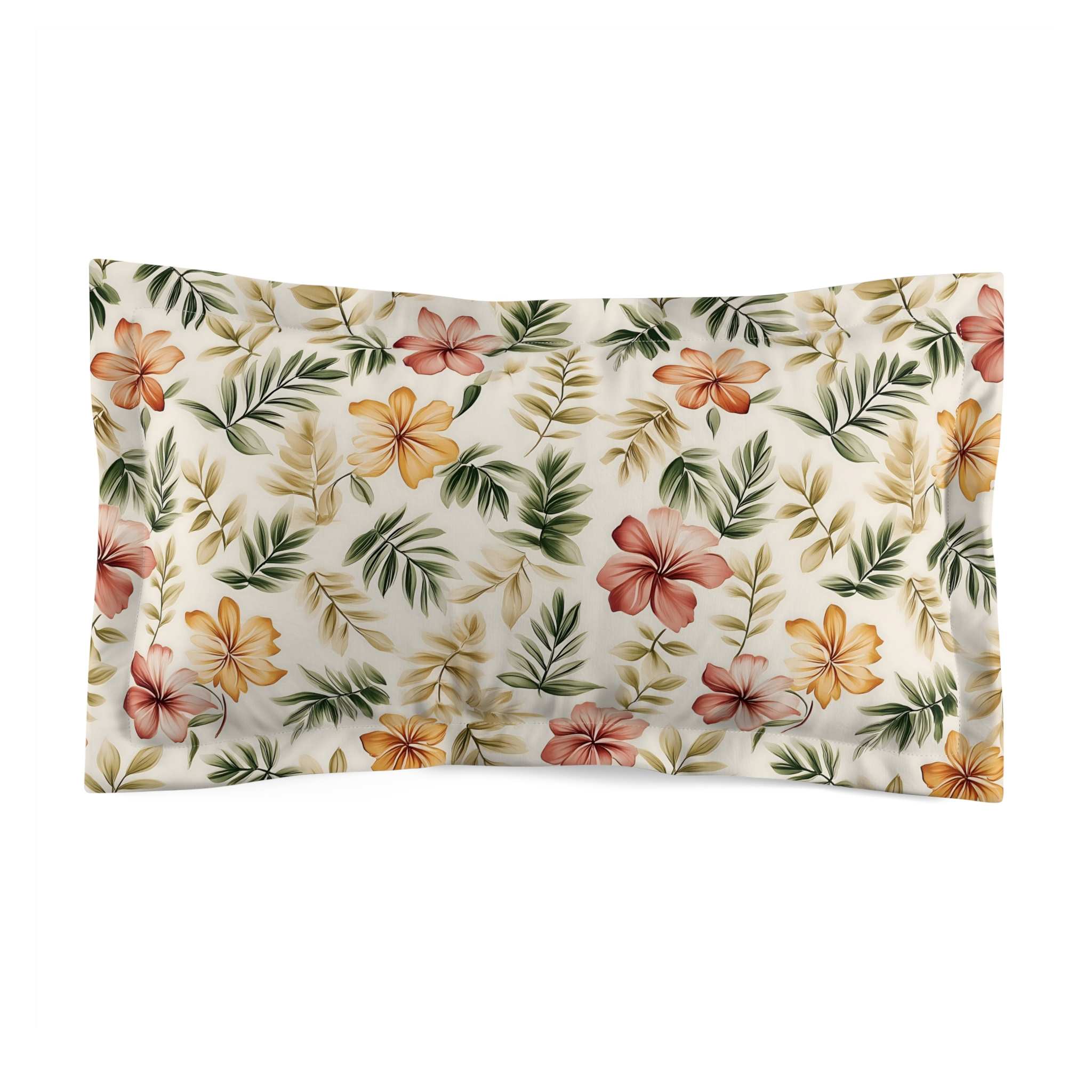 Cottagecore Duvet Cover - Hibiscus Floral | Meadow Bloom