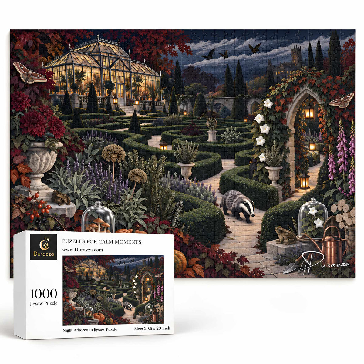 Nocturnal Animals Jigsaw Puzzle, 500/1000 Pieces | Night Arboretum