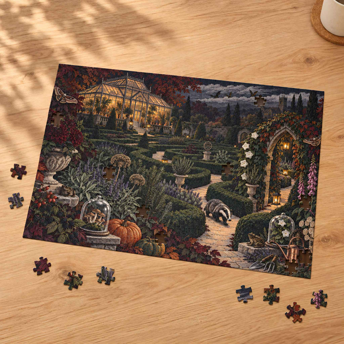 Nocturnal Animals Jigsaw Puzzle, 500/1000 Pieces | Night Arboretum