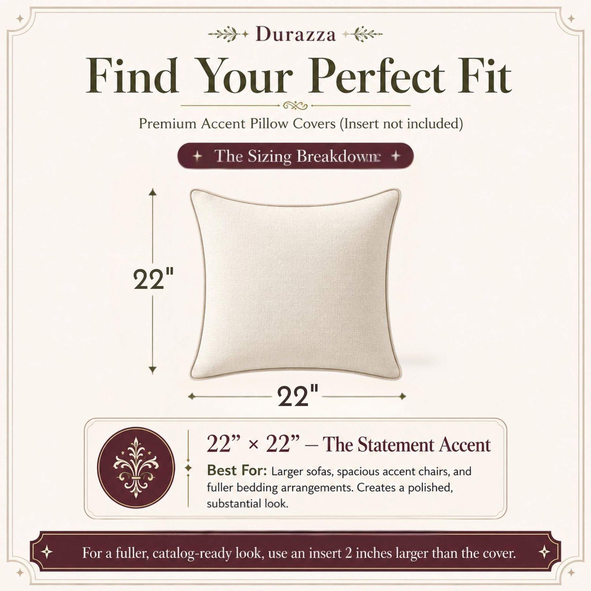 Wren and Blackberry Cotton Pillow Cover, 22" | Hedgerow Trail