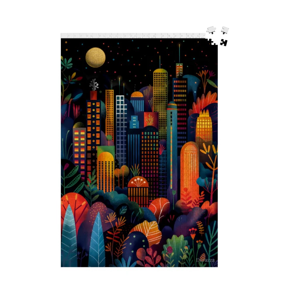 Urban Oasis Jigsaw Puzzle: 500 or 1000 Piece