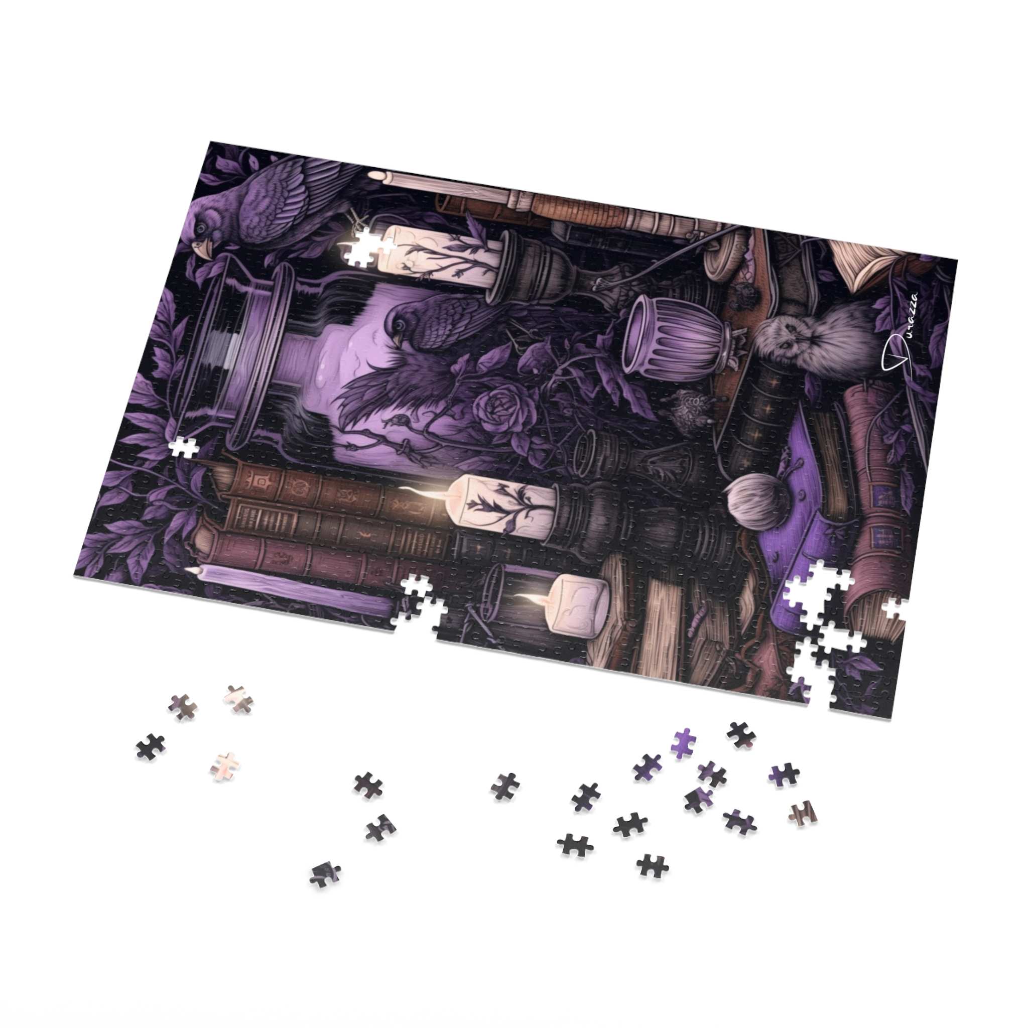 Gothic Grimoires Witchcraft Jigsaw Puzzle 500 1000 Pieces