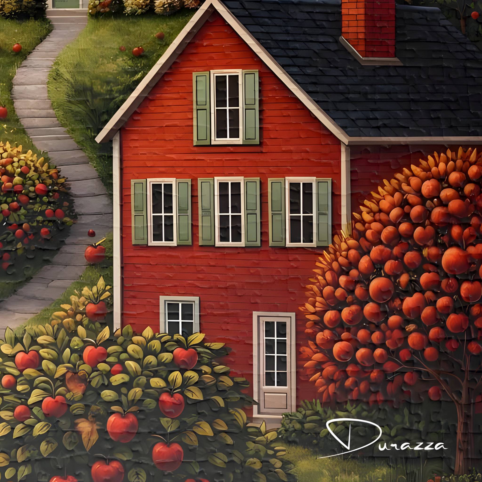 Fall Orchard Jigsaw Puzzle 1000 Piece | Autumn Orchard Lane - Durazza