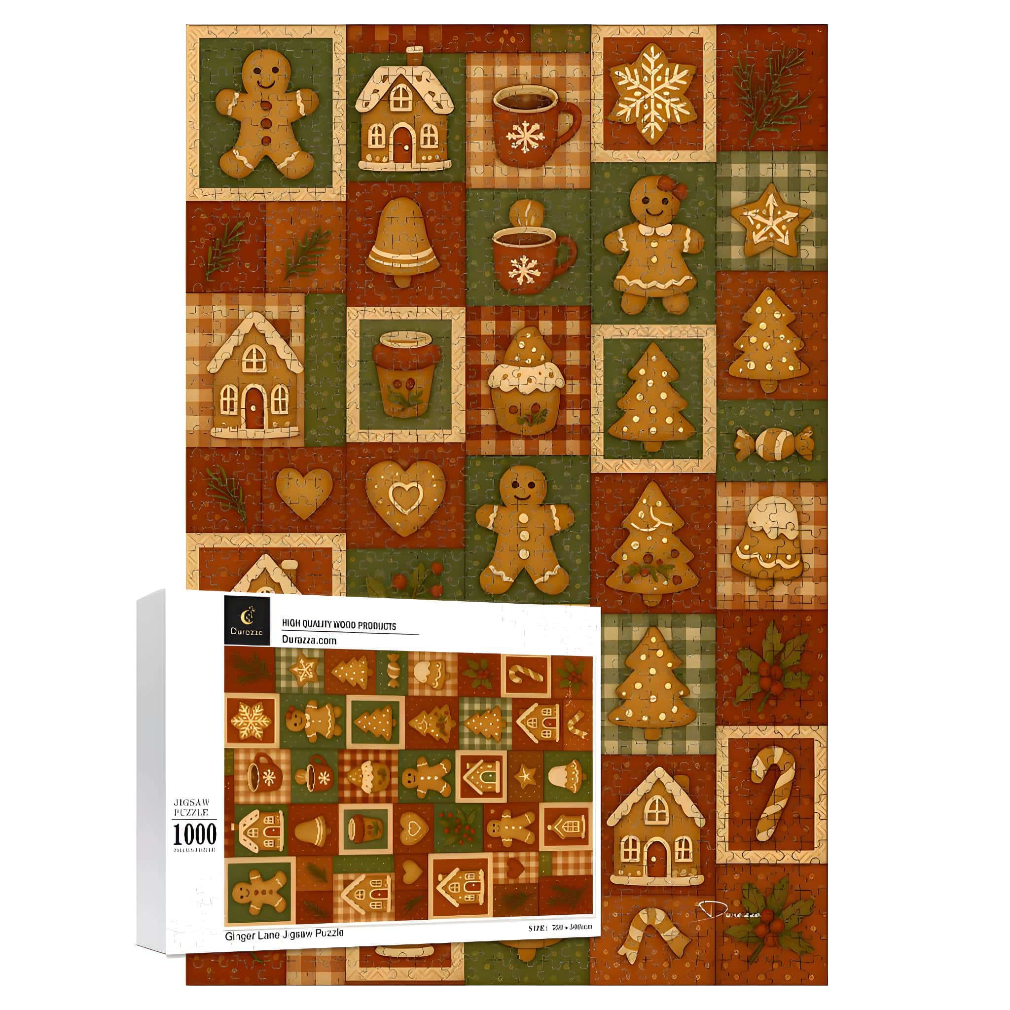 Christmas Cookie Puzzle – 500 or 1000 Piece | Ginger Lane