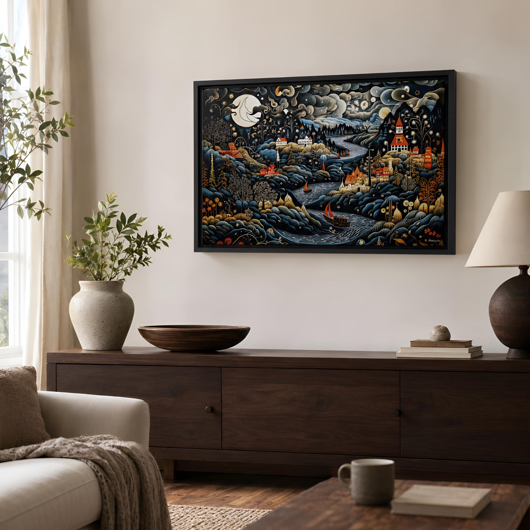 Nordic Fjord Canvas Art 18x12–36x24 | Nordic Waterways