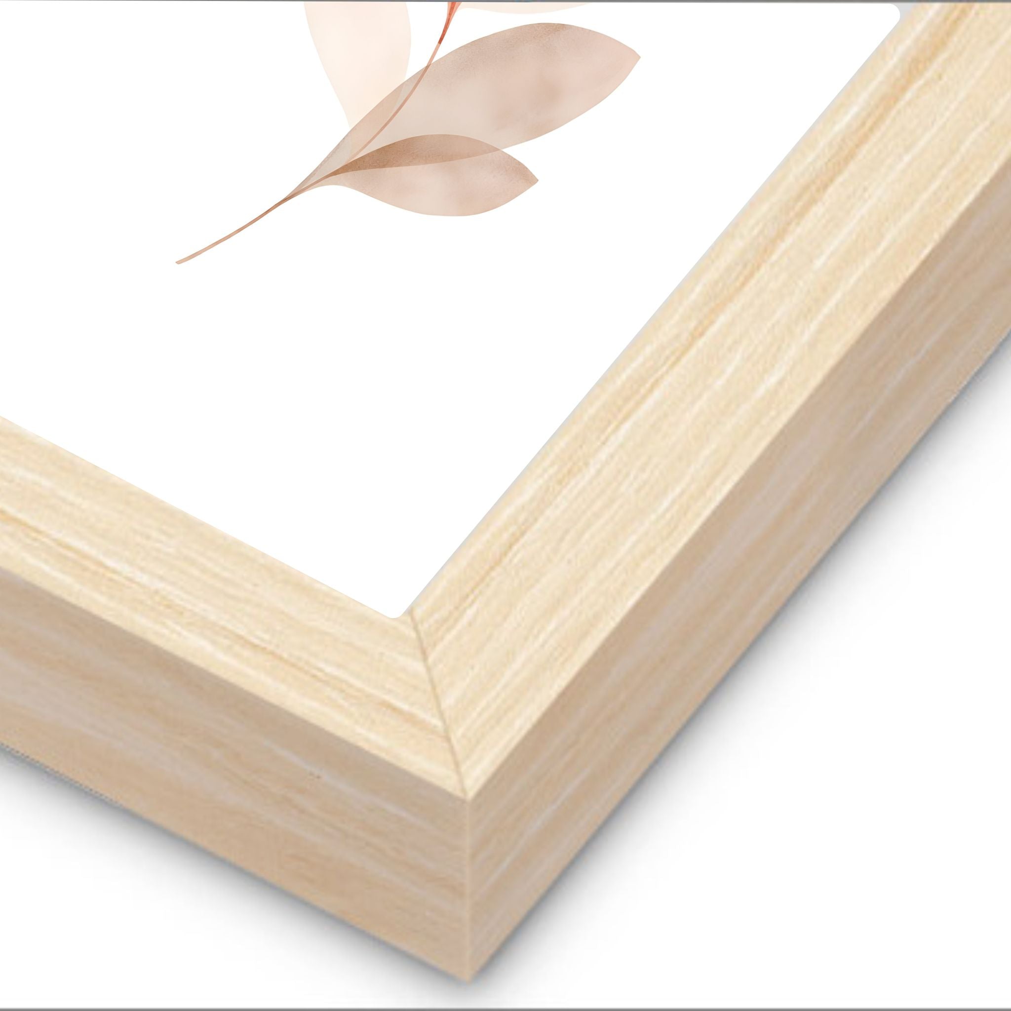 Minimal Botanical Wall Art Print | Soft Bloom Giclée - Durazza