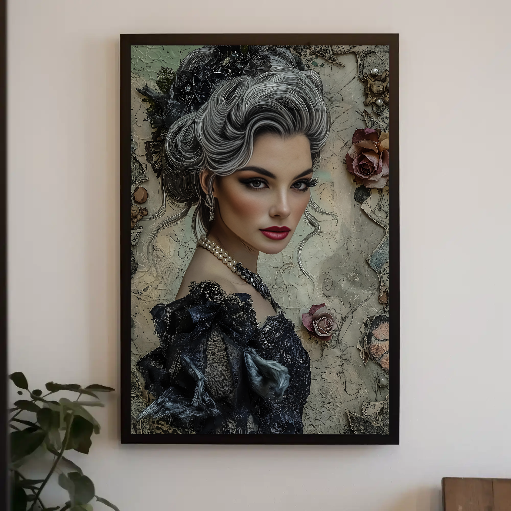 Wickedly Beautiful Wall Art: Victorian Witch Decor