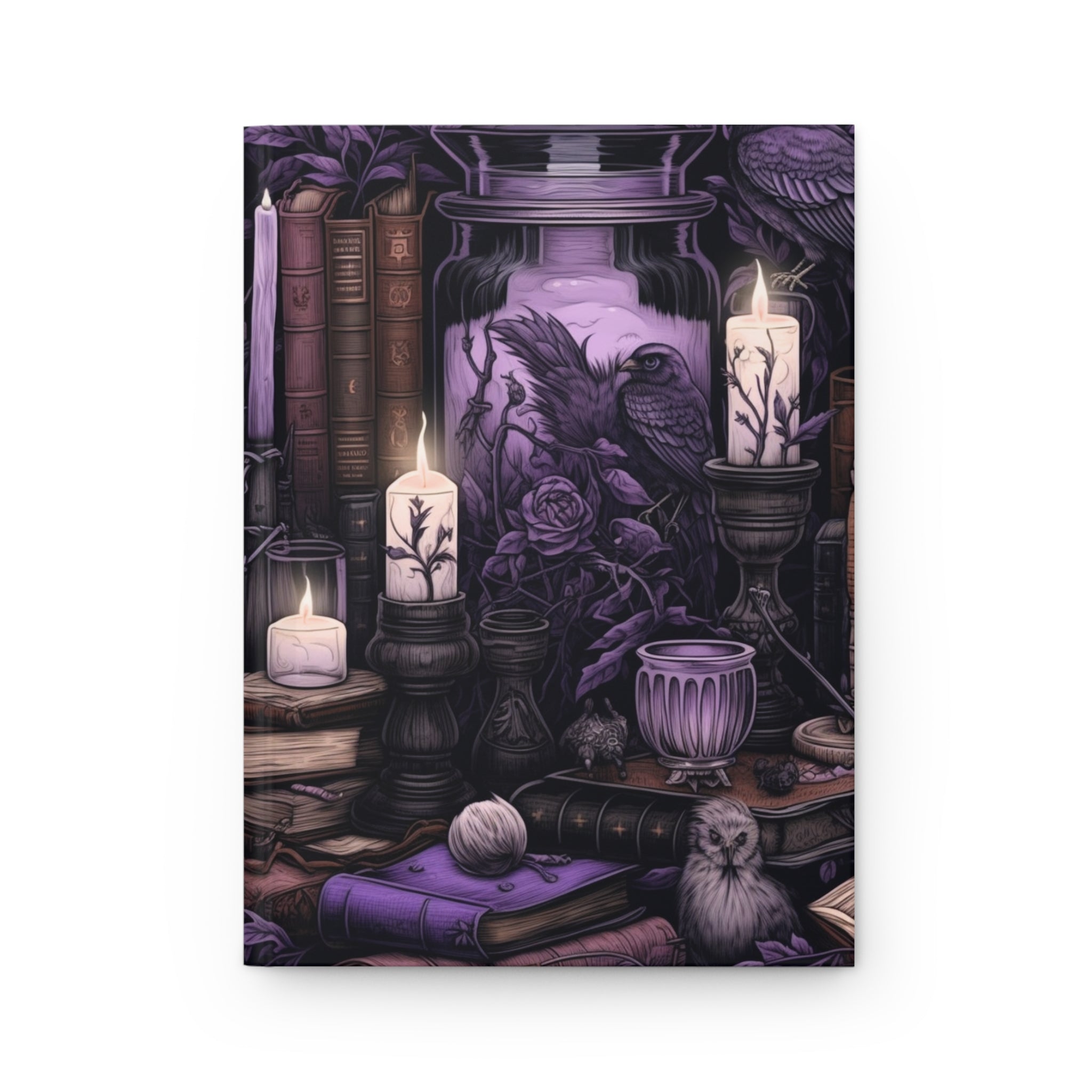 Gothic Grimoires: Enigmatic Spellbinding Journal & Blank Notebook