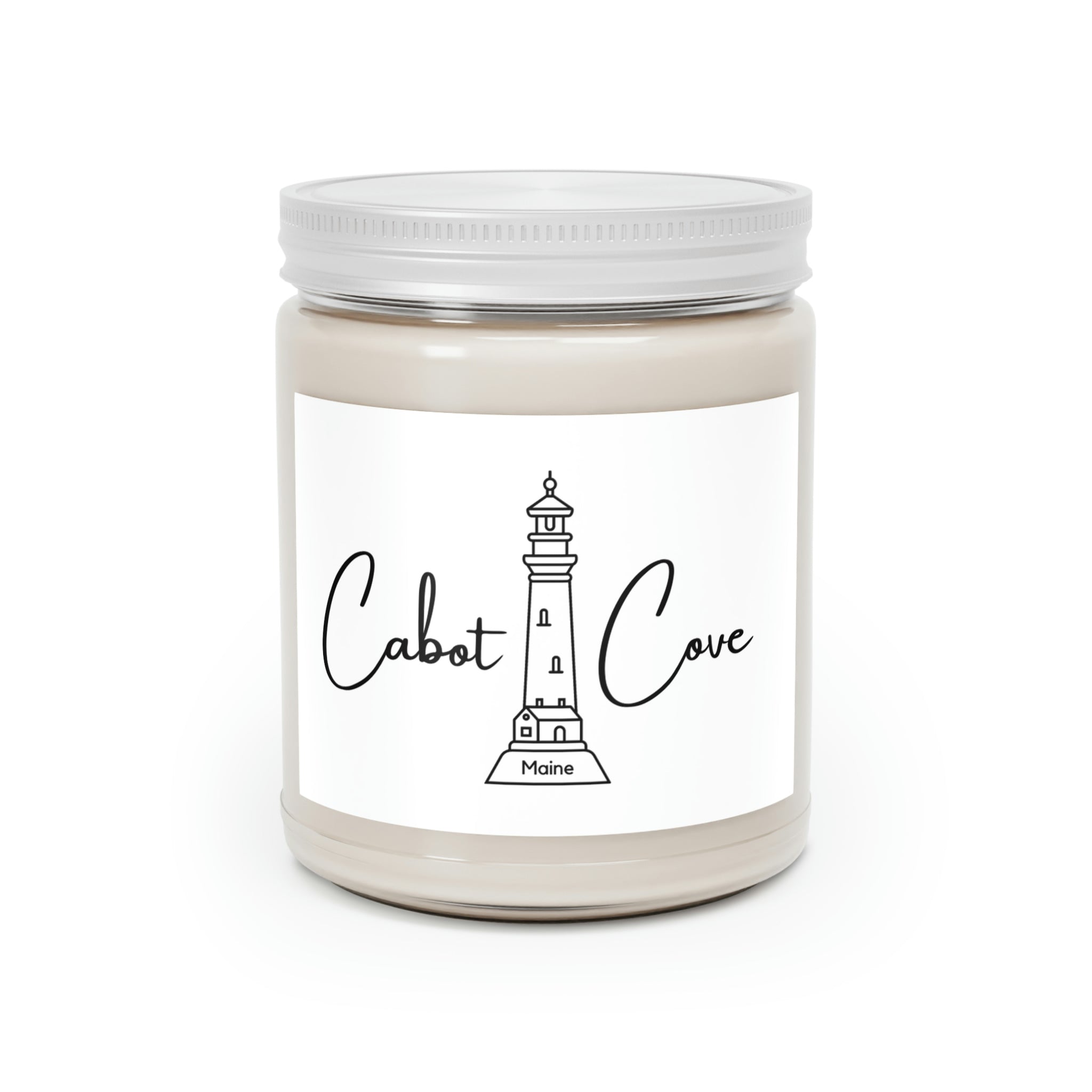 Cabot Cove Soy Candle Eco Friendly, Aromatherapy Scented 9 oz
