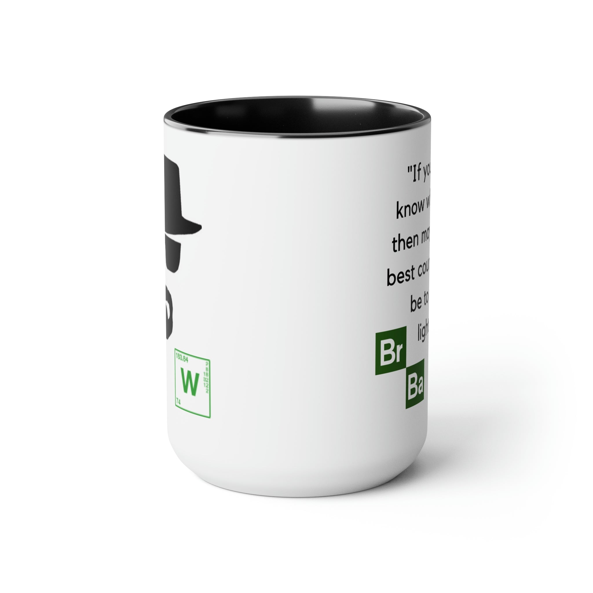 Walter White Coffee Mug, Multi-tone Ceramic 15 oz