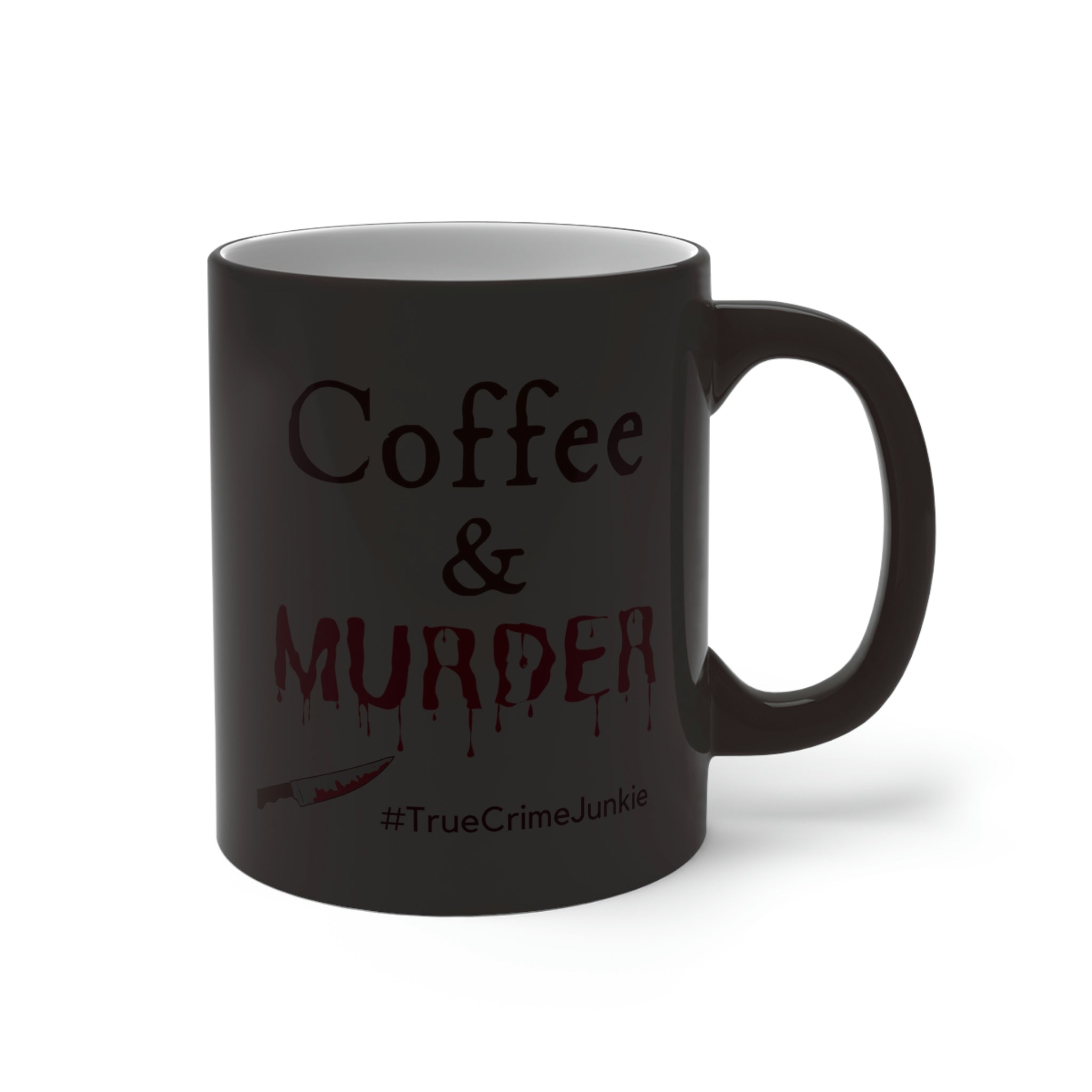 True Crime Coffee Magic Mug, Color Changing 12 oz or 15 oz - Durazza