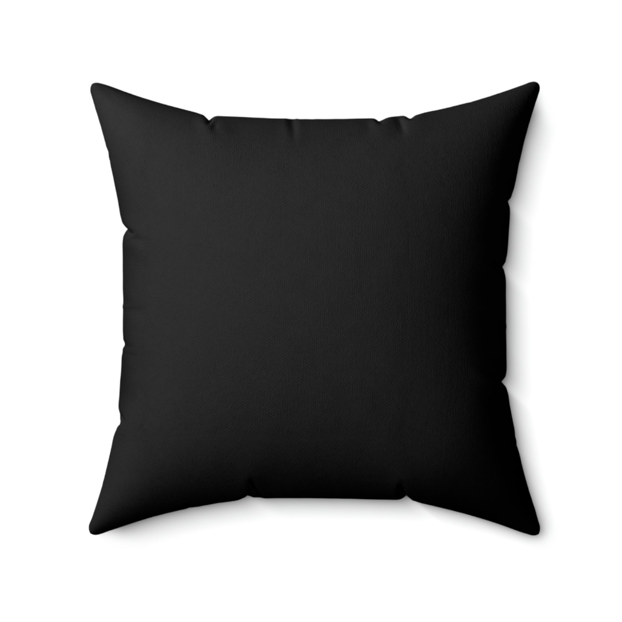 Young Girl Witch Throw Pillow, Black Square Multi-Size - Durazza