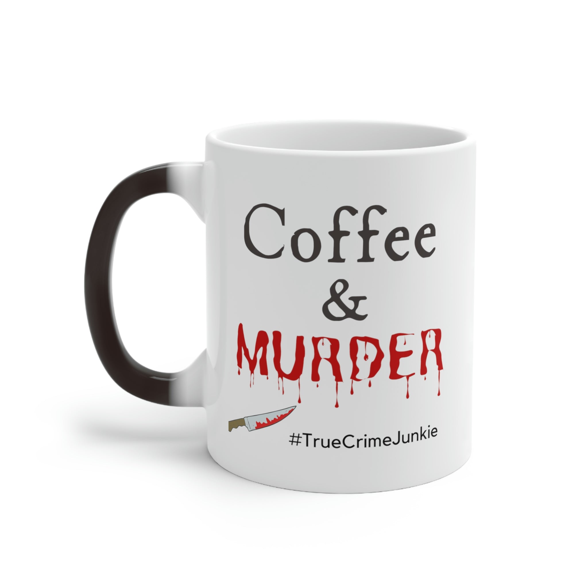 True Crime Coffee Magic Mug, Color Changing 12 oz or 15 oz - Durazza