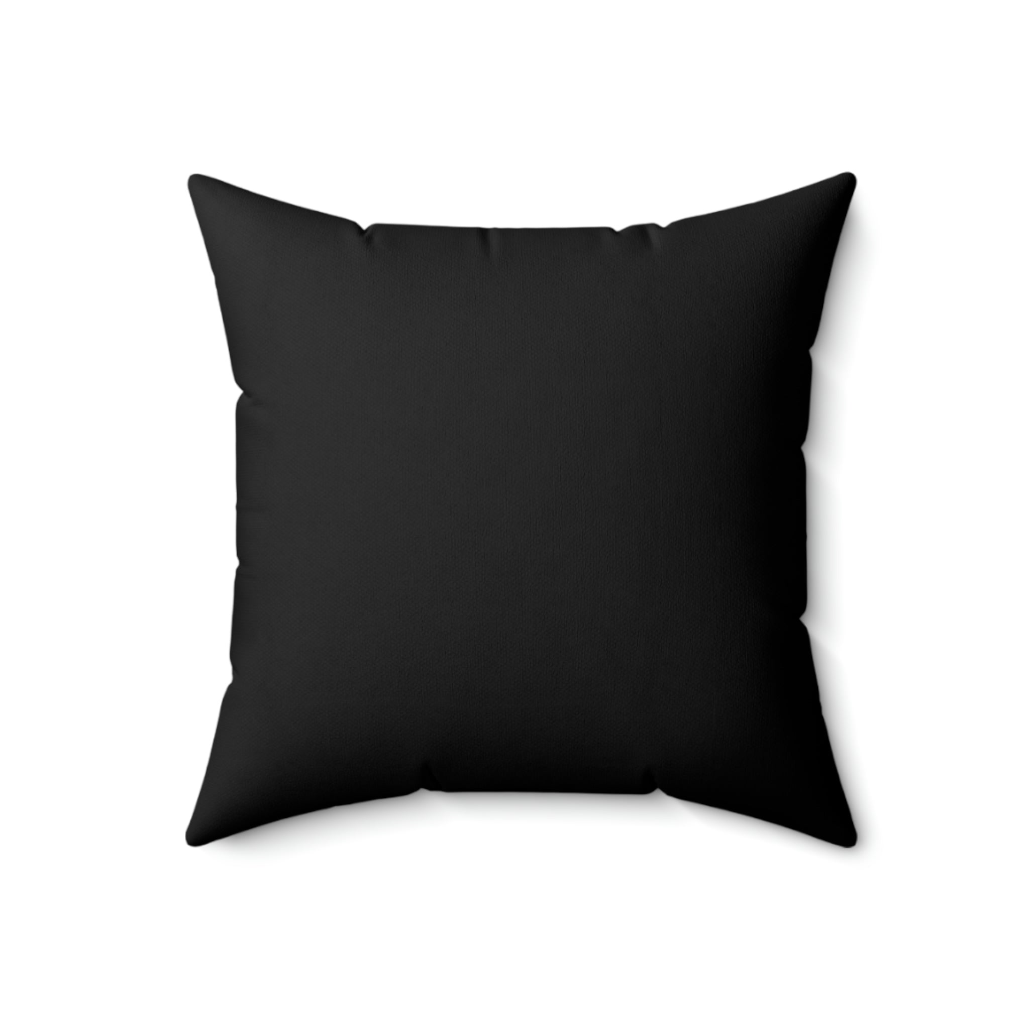 Young Girl Witch Throw Pillow, Black Square Multi-Size - Durazza