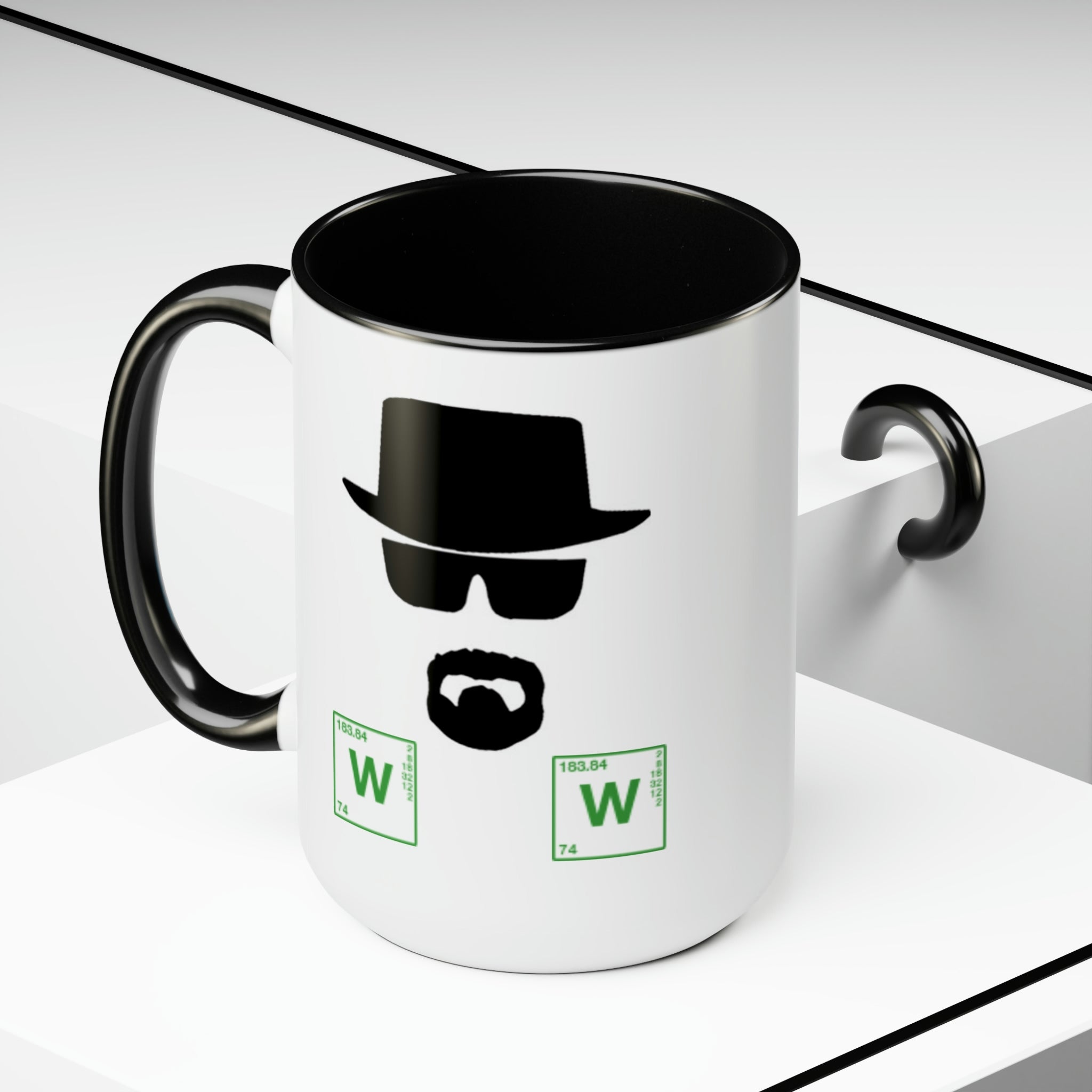 Walter White Coffee Mug, Multi-tone Ceramic 15 oz