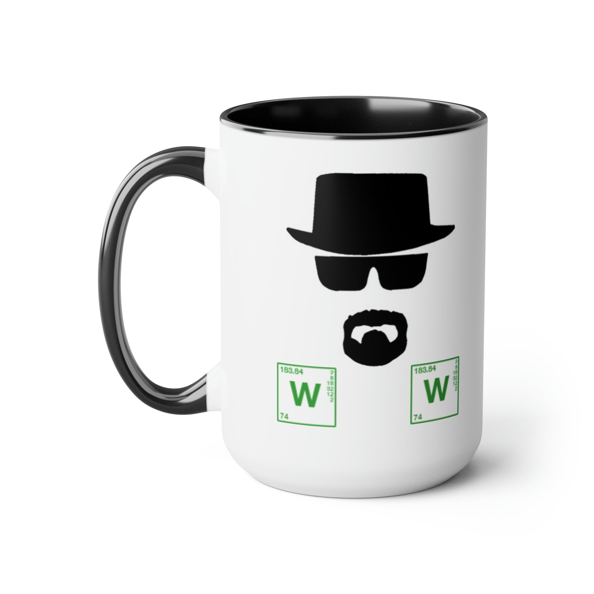 Walter White Coffee Mug, Multi-tone Ceramic 15 oz